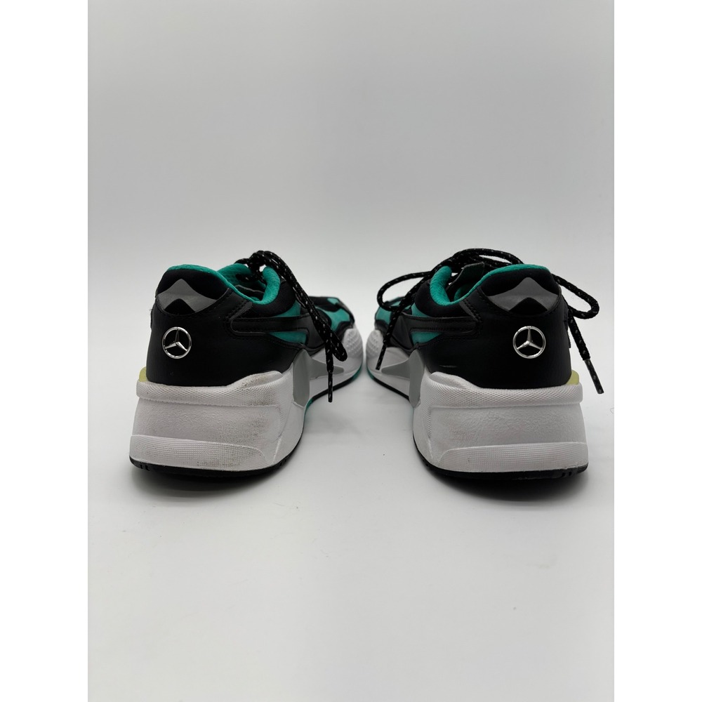 Puma Mercedes AMG Petronas RS-X3 Womens 8.5 Black Teal Motorsport Sneakers - Picture 2 of 8